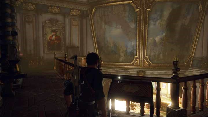 In the next room, go right and climb up the stairs - Uncharted 4: Chapter 18 New Devon - treasure list - Treasures - Uncharted 4: A Thiefs End Game Guide