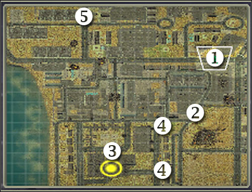Map legend - Mission 2 - part 1 - Prelude - Universe at War: Earth Assault - Game Guide and Walkthrough