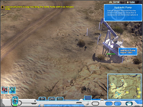 I'd strongly recommend that you delay building a portal to the last minute, because you won't be attacked unless you've decided to place this structure - Mission 4 - part 1 - Novus - Universe at War: Earth Assault - Game Guide and Walkthrough