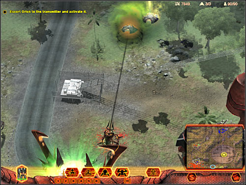 Try gathering at least 20000 credits before you decide to proceed with the final assault - Mission 6 - part 2 - Hierarchy - Universe at War: Earth Assault - Game Guide and Walkthrough