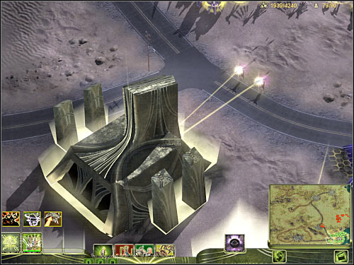 6) Neutralizing main Hierarchy buildings - Example of how to play out a mission - part 2 - Masari - Universe at War: Earth Assault - Game Guide and Walkthrough