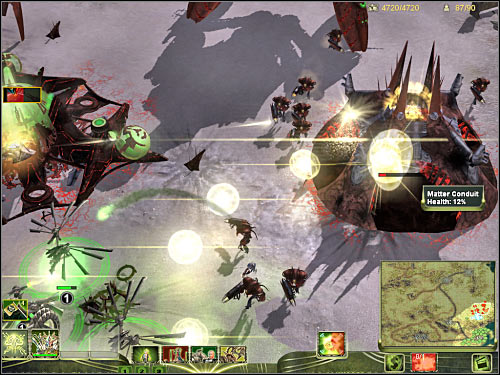 7) Destroying enemy Walker units - Example of how to play out a mission - part 2 - Masari - Universe at War: Earth Assault - Game Guide and Walkthrough