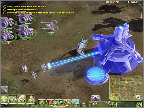 Now you should focus on upgrading your own base - FINAL MISSION - part 2 - Masari - Universe at War: Earth Assault - Game Guide and Walkthrough