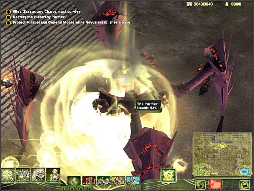 Fourth objective: Defeat Kamal Re'x - FINAL MISSION - part 2 - Masari - Universe at War: Earth Assault - Game Guide and Walkthrough