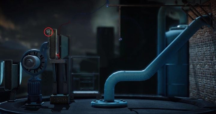 On the roof you will find a large machine - Unravel 2: Is That All There Is Secrets and Collectibles - Unravel 2: Secrets and collectibles - Unravel 2 Game Guide