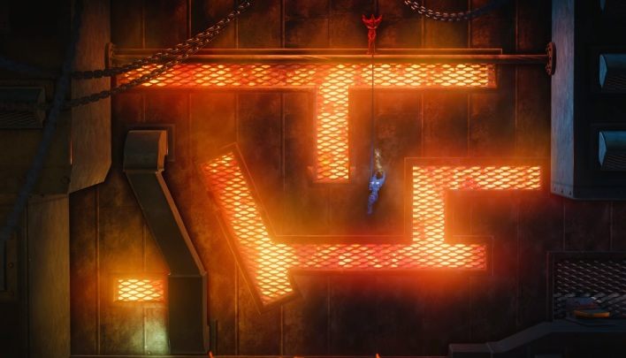 Next, try to lower blue so that it can pass the perpendicular hot panel - Unravel 2: How to get the 5th secret in the Is That All There Is level? - Unravel 2: FAQ - Unravel 2 Game Guide