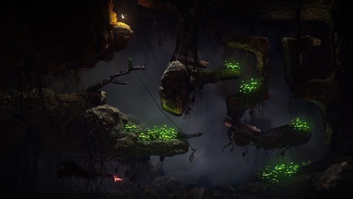 To spice things up, there are some enemies in this cave - Unravel 2: How to leave the Little Frogs cave? - Unravel 2: FAQ - Unravel 2 Game Guide