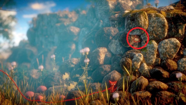 Third secret is hard to notice - Level 1 - Thistle and Weeds - Secret collectibles - buttons - Unravel - Game Guide and Walkthrough