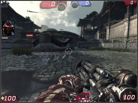 Description: First, sharp battle on larger map - Battle 2-6 - Chapter II - Unreal Tournament III - Game Guide and Walkthrough