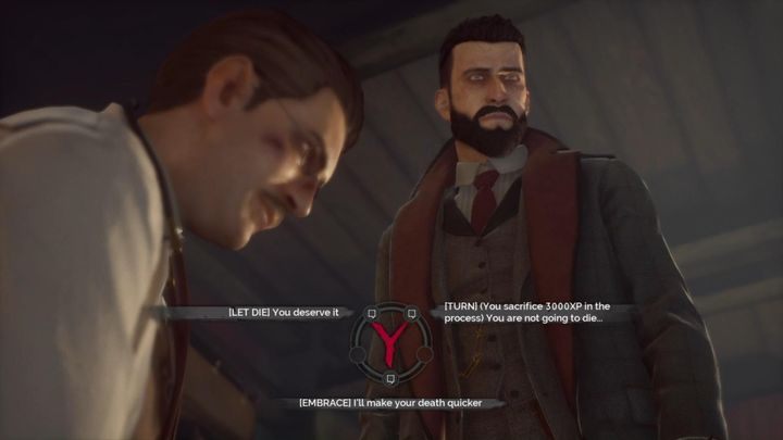 This choice happens during Science without Conscience - 7 steps to complete Vampyr with everyone staying alive - Important decisions - Vampyr Game Guide
