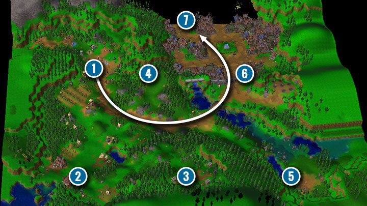 You start the mission in a camp near the mission objective (bspan class=wcn1/span/b), which is the city of Strahnbrad (bspan class=wcn6/span/b). - The Defense of Strahnbrad | Warcraft III Reforged walkthrough - Human Campaign - Warcraft III Reforged Guide