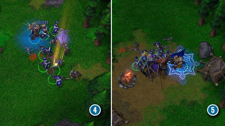 On your way you will come across several groups of bandits who are not challenging to Arthas and his infantry. - The Defense of Strahnbrad | Warcraft III Reforged walkthrough - Human Campaign - Warcraft III Reforged Guide