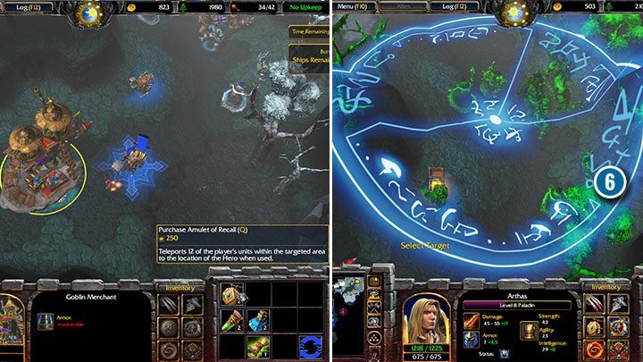 The valley filled with many towers of the Undead can be problematic. However, all you have to do is buy an amulet in a nearby shop, order Arthas to run through the valley and summon the units on the other side of the valley. - Dissension | Warcraft III Reforged walkthrough - Human Campaign - Warcraft III Reforged Guide