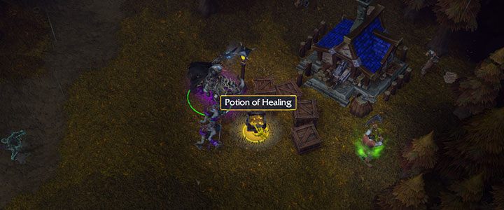 Arthas has to approach the hidden Acolytes. By doing so, Acolytes will join the Cult of the Damned. Some chests contain useful items for Arthas. - Trudging Through the Ashes | Warcraft III Reforged walkthrough - Undead Campaign - Warcraft III Reforged Guide