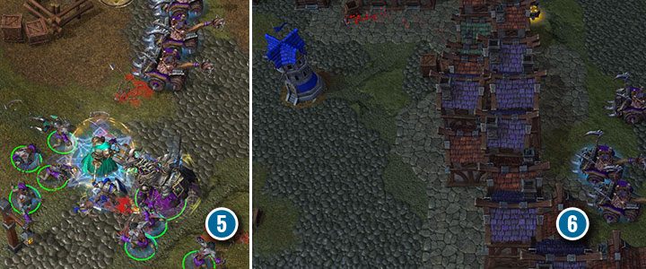 The Paladin often uses the Divine Shield to protect himself and attacks your troops while temporary being immortal (bspan class=wcn5/span/b). As long as the shield is active, focus on his soldiers or take care of nearby buildings. Use catapults to attack towers from a long distance (bspan class=wcn6/span/b). - Digging up the Dead | Warcraft III Reforged walkthrough - Undead Campaign - Warcraft III Reforged Guide