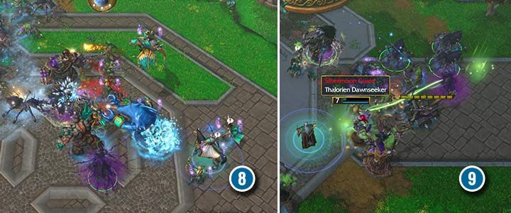 When attacking an enemy base, its worthwhile to start with getting rid of support units, as they can be quite troublesome during the battle (bspan class=wcn8/span/b). Then, focus on attacking enemy heroes, because their skills can quickly destroy your troops (bspan class=wcn9/span/b). - The Fall Of Silvermoon | Warcraft III Reforged walkthrough - Undead Campaign - Warcraft III Reforged Guide