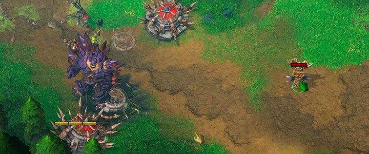 Golems are powerful enemies, but you can send Peons to the Burrows to strengthen their defenses. Witch Doctor can set a trap that will stun enemies and make them a defenseless target for a short time. Place these traps right before the entrance to your base. - Countdown to Extinction | Warcraft III Reforged walkthrough - Prologue - Warcraft III Reforged Guide