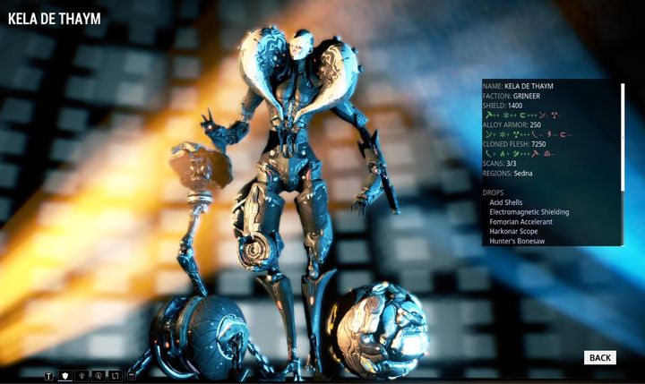 This short chapter is devoted entirely to Kela De Thaym - the boss of Grineer in Warframe - Kela De Thaym | Bosses | Warframe - Warframe - Bosses - Warframe Game Guide