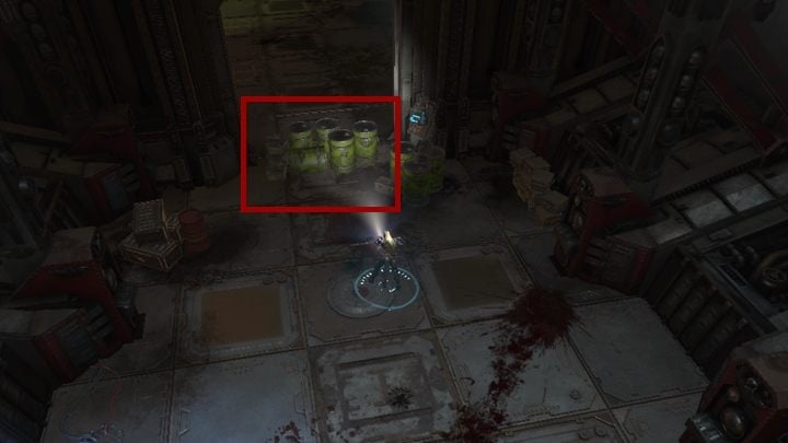 Destroying the barricade will grant you access to a chamber resembling a control room - The Survivor mission walkthrough in Warhammer Inquisitor - Martyr - Martyr - Warhammer Inquisitor - Martyr Game Guide