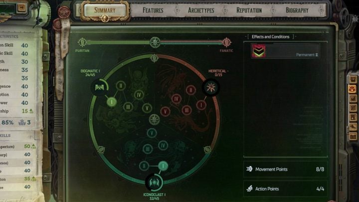 First of all, your character can follow a specific morality path - Rogue Trader: Is there a secret ending? - Gameplay - WH40K: Rogue Trader Guide