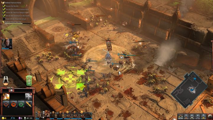 Plant the Standard ability will unlock at the end of the mission. - Mission 1 - The Defense of Varlock Keep - Campaign Walkthrough - Warhammer 40,000: Dawn of War III Game Guide