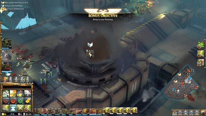 An option to create an Ork base. - Mission 7 - The Dark Arrival - Warhammer Dawn of War 3 Walkthrough - Campaign Walkthrough - Warhammer 40,000: Dawn of War III Game Guide