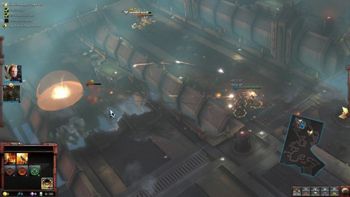 Terminators rocket launchers, are perfect for destroying crowds of enemies. - Mission 8 - None Left Behind - Warhammer Dawn of War 3 Walkthrough - Campaign Walkthrough - Warhammer 40,000: Dawn of War III Game Guide