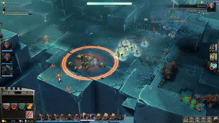 The first stone of souls can be found in the resources section. - Mission 9 - The Seer, The Trickster and the Brute - Warhammer Dawn of War 3 Walkthrough - Campaign Walkthrough - Warhammer 40,000: Dawn of War III Game Guide