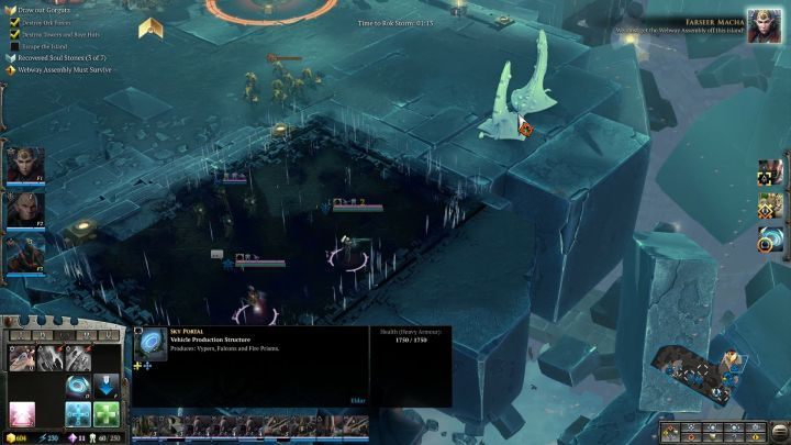 Second base relocation. - Mission 9 - The Seer, The Trickster and the Brute - Warhammer Dawn of War 3 Walkthrough - Campaign Walkthrough - Warhammer 40,000: Dawn of War III Game Guide