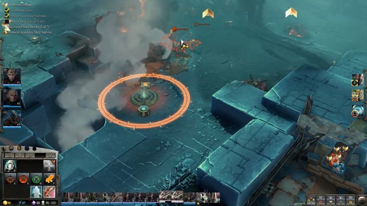 Its worth it to capture the point of resources. - Mission 9 - The Seer, The Trickster and the Brute - Warhammer Dawn of War 3 Walkthrough - Campaign Walkthrough - Warhammer 40,000: Dawn of War III Game Guide