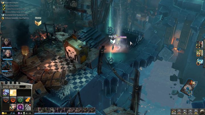 Heres the sixth Stone. - Mission 9 - The Seer, The Trickster and the Brute - Warhammer Dawn of War 3 Walkthrough - Campaign Walkthrough - Warhammer 40,000: Dawn of War III Game Guide