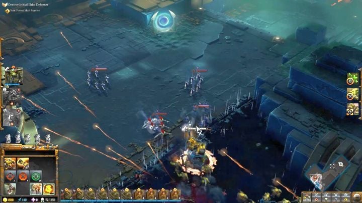 The beginning of the 10 missions of the campaign. - Mission 10 - Cunning and Wiles - Dawn of War 3 Walkthrough - Campaign Walkthrough - Warhammer 40,000: Dawn of War III Game Guide