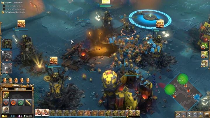 Build all the buildings of Orks. - Mission 10 - Cunning and Wiles - Dawn of War 3 Walkthrough - Campaign Walkthrough - Warhammer 40,000: Dawn of War III Game Guide