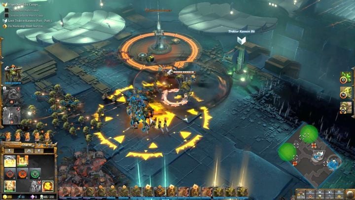 The first stage of the side mission. - Mission 10 - Cunning and Wiles - Dawn of War 3 Walkthrough - Campaign Walkthrough - Warhammer 40,000: Dawn of War III Game Guide