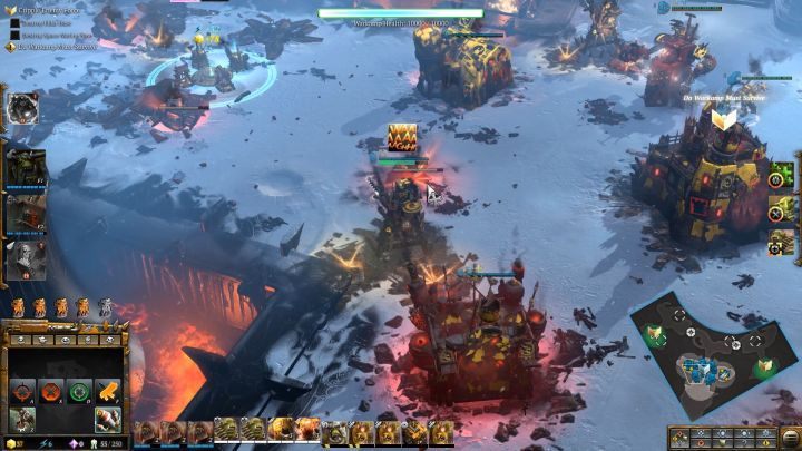 Raise the missing Waaagh! Towers. - Mission 15 - A Clash of Leviatans - Dawn of War 3 Walkthrough - Campaign Walkthrough - Warhammer 40,000: Dawn of War III Game Guide