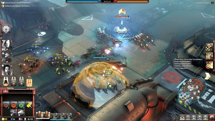 Units with heavy cover are resistant to most enemy attacks. - Cover system and hiding units - Gameplay - Warhammer 40,000: Dawn of War III Game Guide