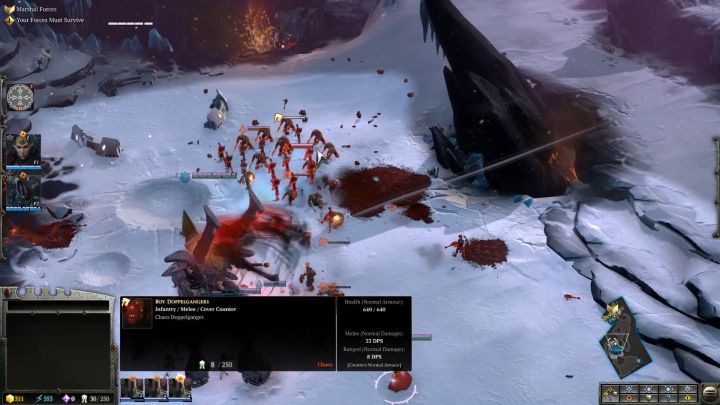 During this mission you will meet a new kind of enemies. - Mission 16 - The Storm Prince - Dawn of War 3 Walkthrough - Campaign Walkthrough - Warhammer 40,000: Dawn of War III Game Guide