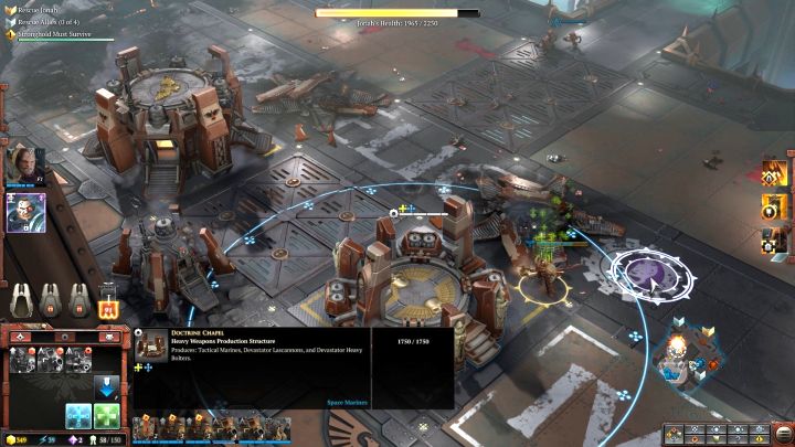 You will be able to summon an additional elite unit, Kill Team Ironmaw. - Mission 4 In Defense of Loyalty - Warhammer Dawn of War 3 Walkthrough - Campaign Walkthrough - Warhammer 40,000: Dawn of War III Game Guide