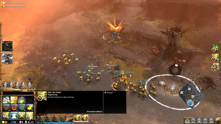 One of the several resource points that you can capture here. - Mission 5 The Social Climber - Warhammer Dawn of War 3 Walkthrough - Campaign Walkthrough - Warhammer 40,000: Dawn of War III Game Guide