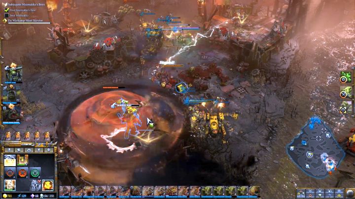 The final battle of the mission. - Mission 5 The Social Climber - Warhammer Dawn of War 3 Walkthrough - Campaign Walkthrough - Warhammer 40,000: Dawn of War III Game Guide