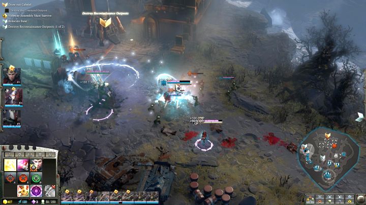 The second reconnaissance outpost connected to the secondary objective. - Mission 6 A Dangerous Proposal - Warhammer Dawn of War 3 Walkthrough - Campaign Walkthrough - Warhammer 40,000: Dawn of War III Game Guide