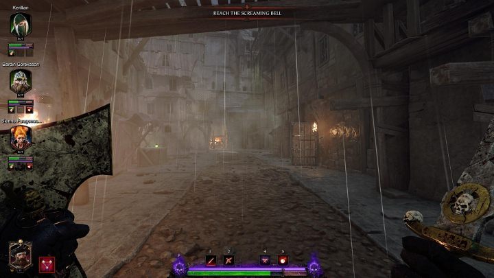 The first tome in The Screaming Bell can be found on the street presented in the picture above - Tomes in Act II | Warhammer Vermintide 2 - Tomes - Warhammer Vermintide 2 Game Guide