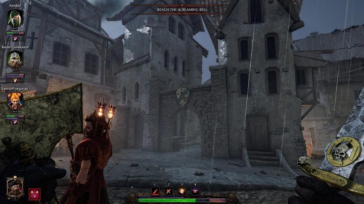 The last tome can be found in Bisschenbesser Strasse - keep following the available path until you reach the gate with a crest - Tomes in Act II | Warhammer Vermintide 2 - Tomes - Warhammer Vermintide 2 Game Guide