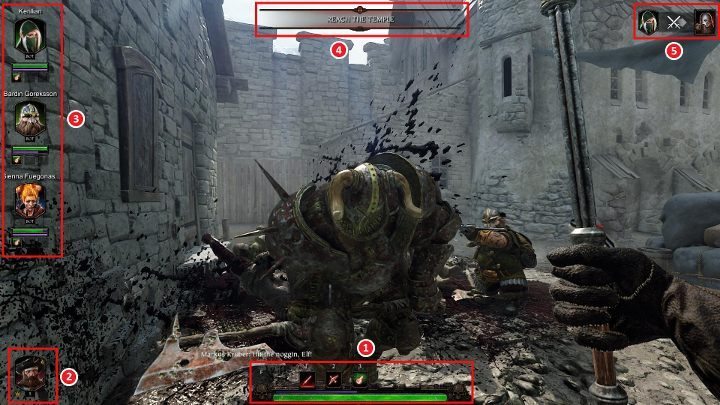 Please note that the interface may vary slightly depending on the character you play - User Interface in Warhammer Vermintide 2 - Basics - Warhammer Vermintide 2 Game Guide