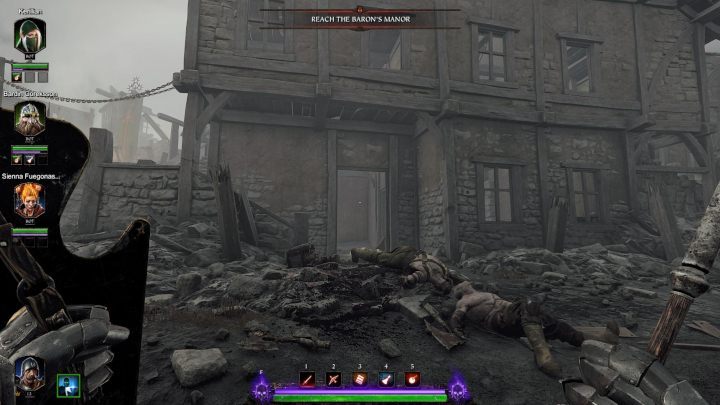 Get inside the first building - Grimoires in Act III | Warhammer Vermintide 2 - Grimoires - Warhammer Vermintide 2 Game Guide