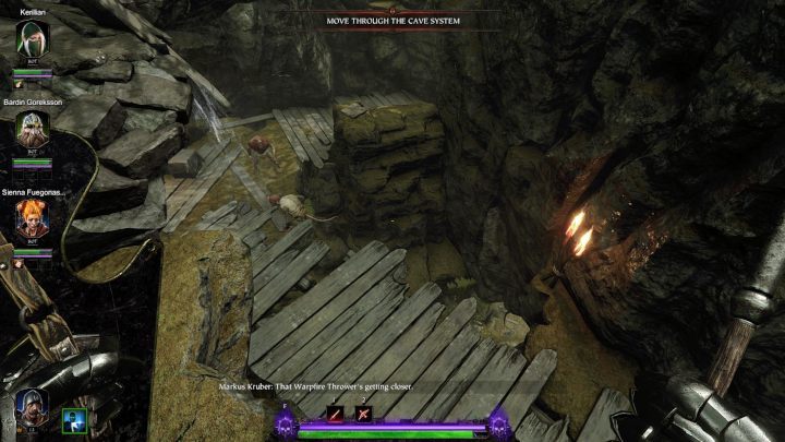 Continue along the road and the mission until you reach the location shown in the picture - Grimoires in Act III | Warhammer Vermintide 2 - Grimoires - Warhammer Vermintide 2 Game Guide