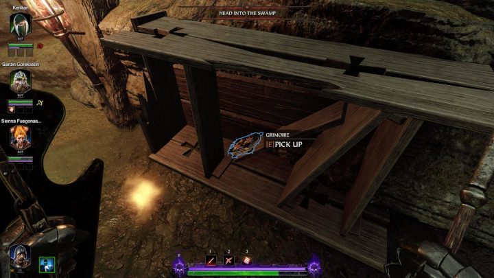 At the bottom you will find the first grimoire - Grimoires in Act III | Warhammer Vermintide 2 - Grimoires - Warhammer Vermintide 2 Game Guide