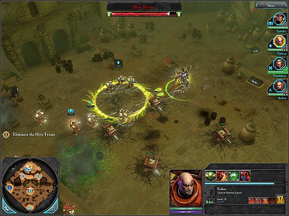 Warning against area attack - Campaign - Assassinations - Campaign - Warhammer 40,000: Dawn of War II - Game Guide and Walkthrough