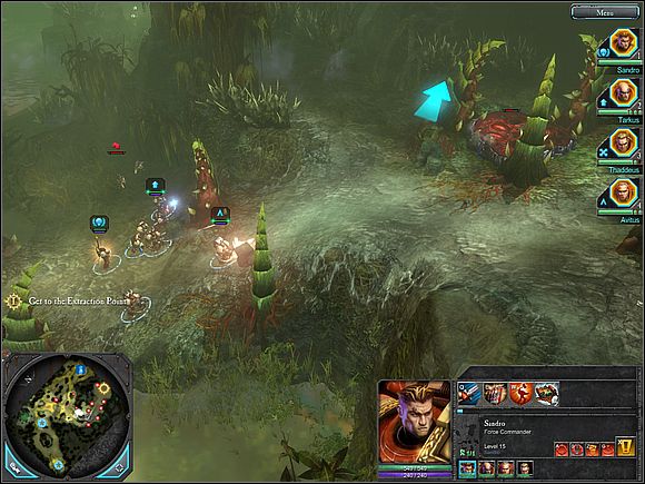 You will receive a secondary objective - destroy the nests within the base - Main storyline - Into the Hive - Main storyline - Warhammer 40,000: Dawn of War II - Game Guide and Walkthrough