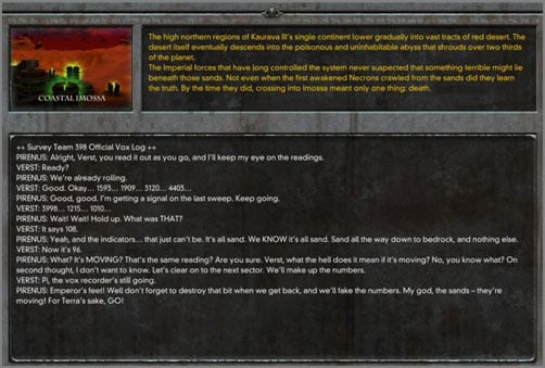 Necron capital, there is no scenario in this battle, typical annihilation - 3B - Coastal Imossa - KAURAVA III - Warhammer 40.000: Dawn of War - Soulstorm - Game Guide and Walkthrough